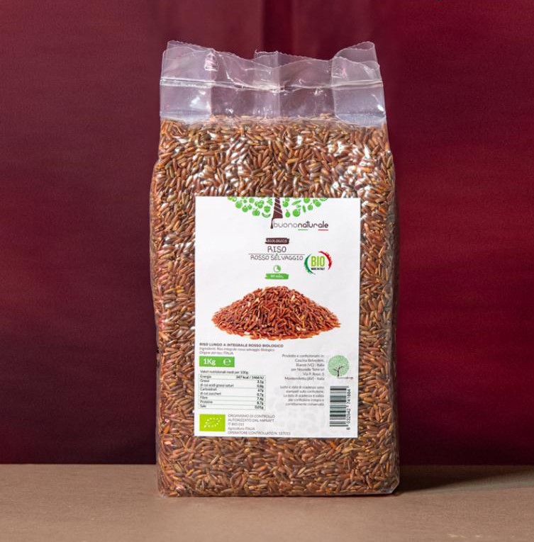 Riso rosso BIO – 1kg